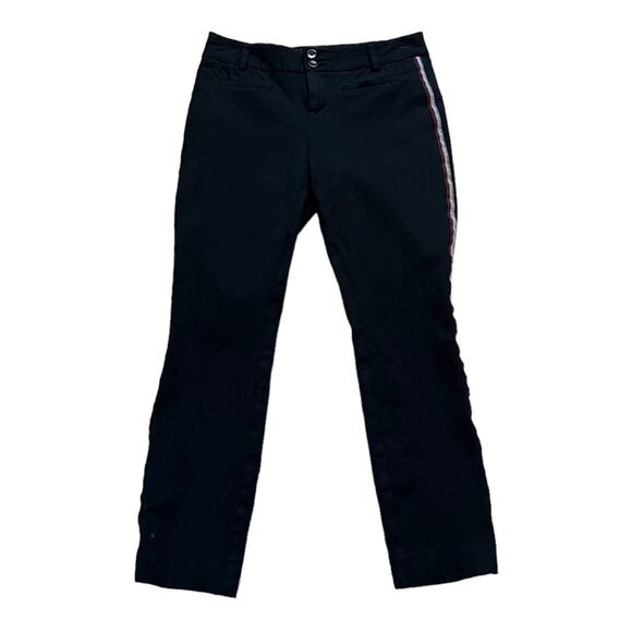 Anthropologie The Essential Slim With Side Stripe Pants - Picture 2 of 4